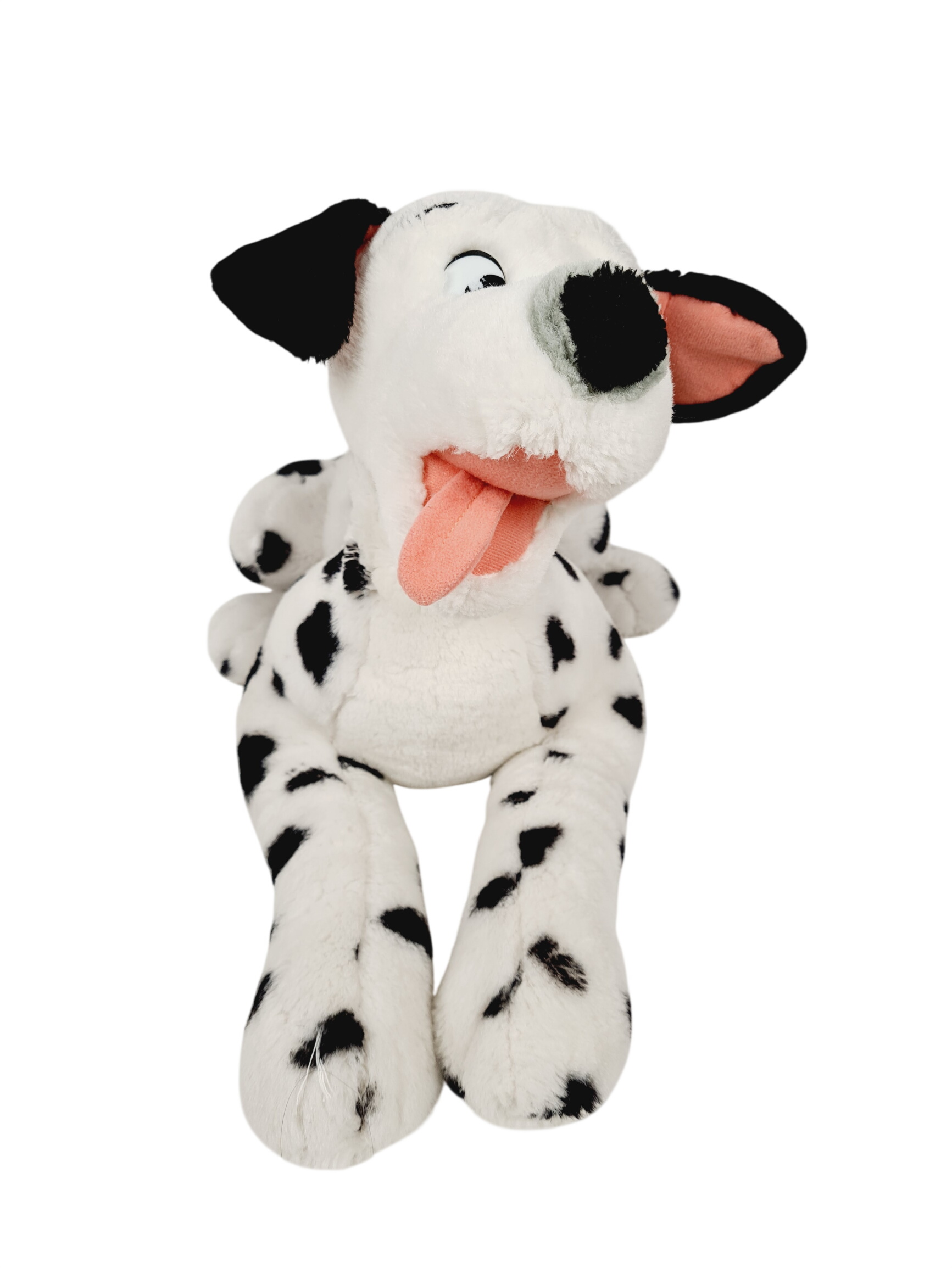 Peluche - Pongo Disney noir et blanc - 45cm Bon état -  reconditionné disponible sur Label Emmaüs